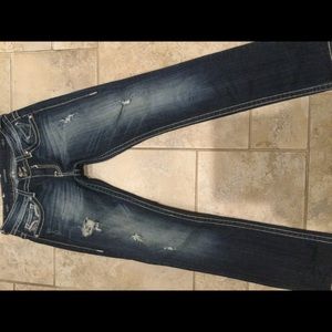LADIES VIGOSS DISTRESSED JEAN SIZE 29/33